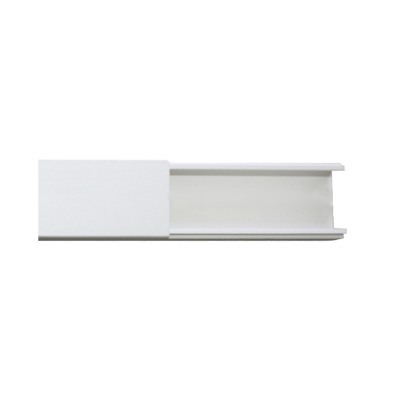 Canaleta en color blanco sin división, 35 x 17 tramo 2.5m (5301-01260)  — THORSMAN · SKU TMK-1735-SD