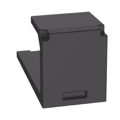 Módulo de Tapa Ciega (Inserto Ciego), Mini-Com, Color Negro, 1 Pieza — PANDUIT · SKU CMBBL-X
