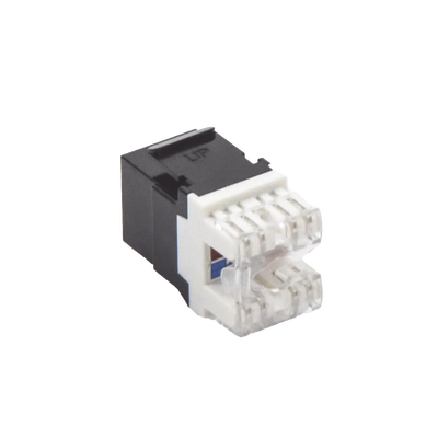 Módulo Jack Keystone Cat6 con Terminación en Ángulo 180 - Color Negro — LINKEDPRO BY EPCOM · SKU LP-KJ-649-BK