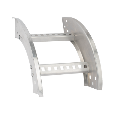 Curva Vertical Exterior de Aluminio de 90° Perfil Z / Peralte 3 1/4" / Ancho 12" / Radio 8" / Incluye Tornillería (CHVE90EZ314R8X12AK) — CHAROFIL · SKU CHVE908R8X12AK