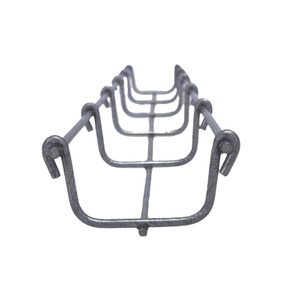 Charola Bimetálica Tipo Malla 33/50 mm, Ideal Para Utilizarse al Exterior o Zonas Húmedas, Hasta 26 Cables Cat6, Tramo de 3 Metros — CHAROFIL · SKU MG-50-920BM