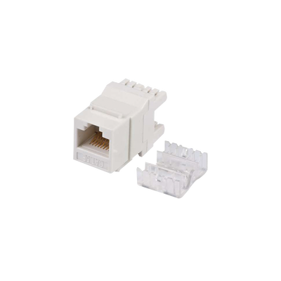 Módulo Jack Keystone Cat5e con Terminación en Ángulo 180 - Color Blanco — LINKEDPRO BY EPCOM · SKU LP-KJ-549-WH