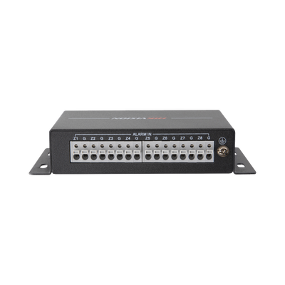 Expansor de 8 Zonas Cableadas / Conexión RS-485 hacia el Panel / Permite Agregar Sensores Cableados — HIKVISION · SKU DS-PM-RSI8