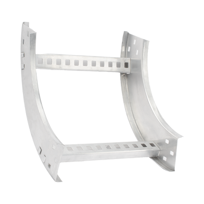 Curva Vertical Interior de Aluminio de 90° Perfil Z / Peralte 3 1/4" / Ancho 12" / Radio 8" / Incluye Tornillería (CHVI90EZ314R8X12AK) — CHAROFIL · SKU CHVI908R8X12AK