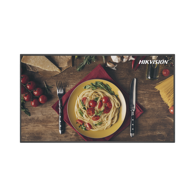 Pantalla LED de 86" para Publicidad Digital 4K / Programación de Horarios / Contenido Personalizado / Sistema Operativo Android — HIKVISION · SKU DS-D6086UN