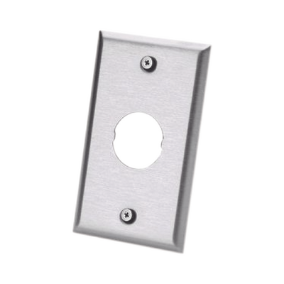Placa de Pared IndustrialNet?, Para 1 Conector Industrial, de Acero Inoxidable — PANDUIT · SKU IAEFP1