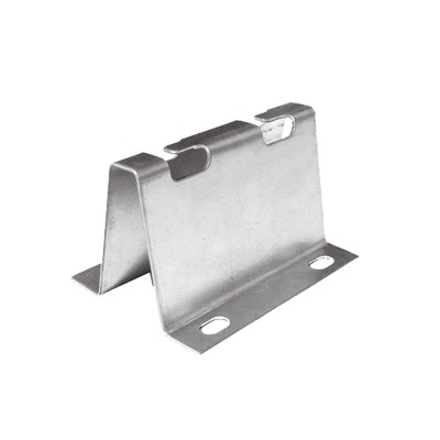 Soporte de piso falso directo, ideal para llegada a Rack, con acabado Electro Zinc  — CHAROFIL · SKU MG-51-142EZ
