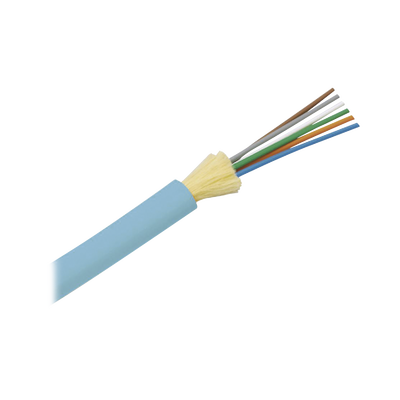 Cable de Fibra Óptica de 12 Hilos, Multimodo OM4 50/125 Optimizada, Interior, Tight Buffer 900um, No Conductiva (Dieléctrica), OFNR (Riser), Precio Por Metro — PANDUIT · SKU FODRZ12Y