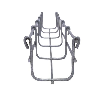 Charola Bimetálica Tipo Malla 54/50 mm, Ideal Para Utilizarse al Exterior o Zonas Húmedas, Hasta 43 Cables Cat6, Tramo de 3 Metros — CHAROFIL · SKU CH-54-50BM