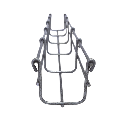 Charola Bimetálica Tipo Malla 66/50 mm, Ideal Para Utilizarse al Exterior o Zonas Húmedas, Hasta 53 Cables Cat6, Tramo de 3 Metros — CHAROFIL · SKU MG-50-930BM