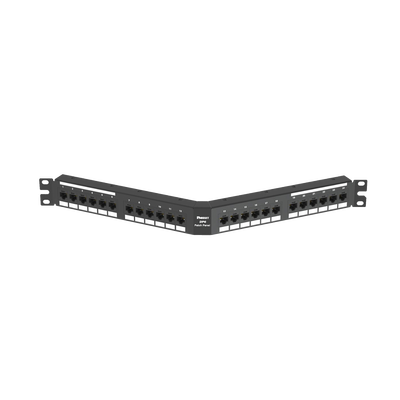 Panel de Parcheo de Impacto (110), Angulado, Categoría 6, de 24 Puertos, 1UR — PANDUIT · SKU DPA24688TGY