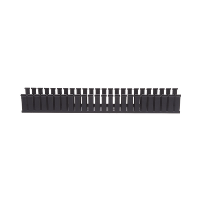 Canaleta Ranurada de PVC sin Tapa, Tipo G, 32 mm de Ancho, 53.8 mm de Alto y 1828.8 mm de Largo, Color Negro — PANDUIT · SKU G1X2BL6