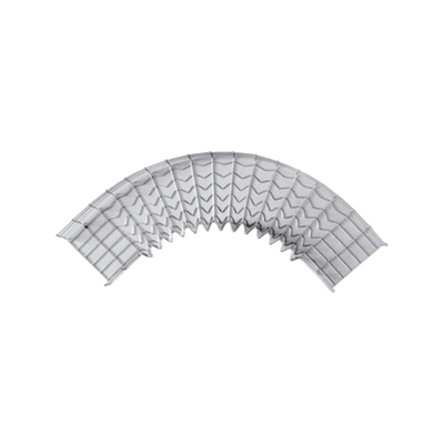 Curva Pre-Fabricada Horizontal de 90° con medidas de 54 mm de Peralte y 100 mm Ancho (54/100 mm) — CHAROFIL · SKU CH-C90-54/100EZ