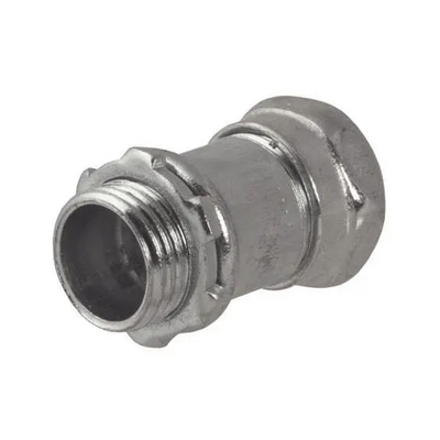 Conector Recto Compresión de Acero Galvanizado para Pared Delgada de 1 1/2". — HUBBELL · SKU HUB-2906