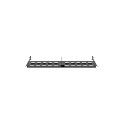 Organizador de Holgura para Cable de Fibra Óptica, Uso con Paneles HD Flex de 1 UR, Color Negro — PANDUIT · SKU FLEX-PLATE1U