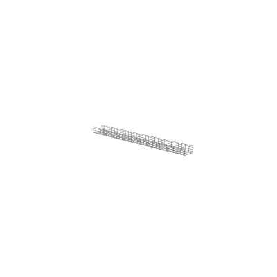Charola Wire Basket de 12 in (304 mm) de Ancho, 6 in (152 mm) de Alto, 3 m de Largo, Hasta 626 Cables Cat6, Color Negro — PANDUIT · SKU PWB6X12BL