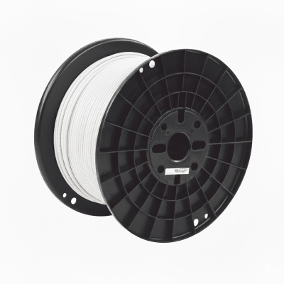 Bobina de Cable UTP de 4 Pares, Cat6A, 23 AWG, CMP (Plenum), Color Blanco, 305 Metros (1000 Pies) — PANDUIT · SKU PUP6AS04WH-GZ