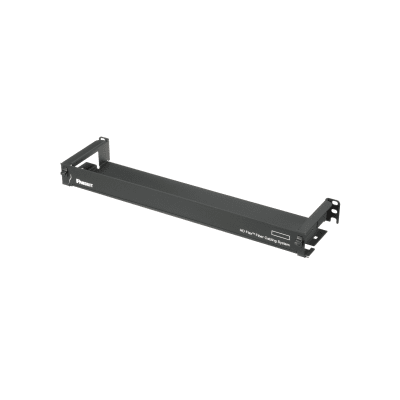 Organizador de Cables Frontal, para Panel de Fibra Óptica HD Flex, de 1 UR, Color Negro — PANDUIT · SKU FLEX-FCM1UA