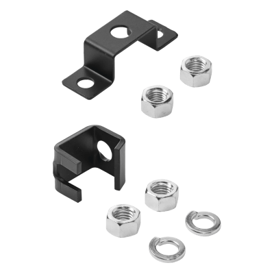 Kit de Soporte a Techo, Para Charola Tipo Escalerilla, de Acero, Color Negro — HOFFMAN · SKU LCK