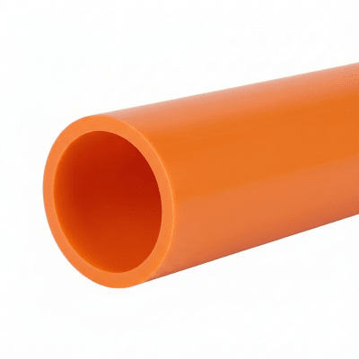 Ducto para Fibra Óptica 1" Liso RD11, Color Naranja Prelubricado, Rollo de 200 Metros — LINKEDPRO · SKU LP-11-SDR11-N-P-S-1R-0200