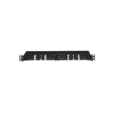Panel de Distribución de Fibra Óptica, Acepta 18 Cassettes HD Flex en 4 Espacios, Hasta 144 Fibras, 1 UR — PANDUIT · SKU FLEX1UPN04