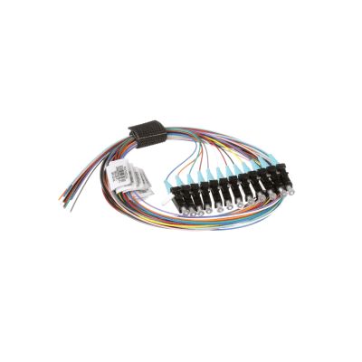 Kit de 12 Pigtails con Conector LC, Multimodo 50/125 OM3, 900um, de 1 Metro (3.28 Pies) — PANDUIT · SKU FXTBN1NNNSZM001