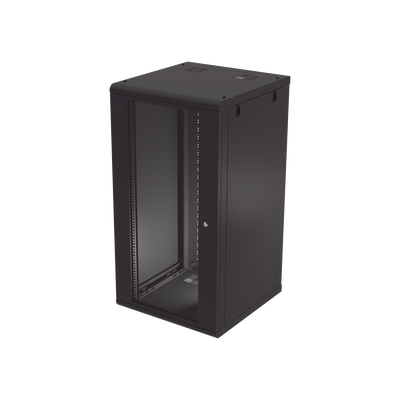 Gabinete de Pared 24U de 635 mm de Profundidad, Rack de 19 pulgadas en Acero Reforzado: Compacto y Resistente para Soluciones Profesionales — LINKEDPRO · SKU SR-1924-GN2G