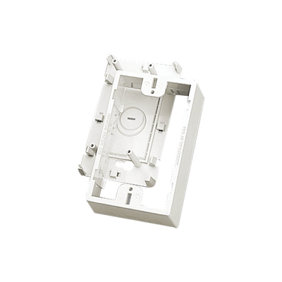 Caja de Montaje Superficial, Para Placas de Pared (Face Plates), Color Blanco — SIEMON · SKU CT4-BOX-02