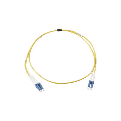 (FJ2-LCULCUL-02) Jumper Duplex Xglo Lcu Lcu Os1/2 Amarillo Ofnr 2 Metros (6.56 Pies) — SIEMON · SKU FJ2-LCULCUL-02