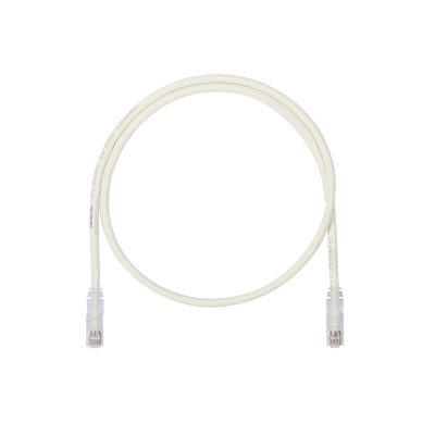 Cable de Parcheo UTP, Cat6A, 26 AWG, CM, Color Blanco Mate, 1.52 Metros (5 Pies) — PANDUIT · SKU UTP6ASD5