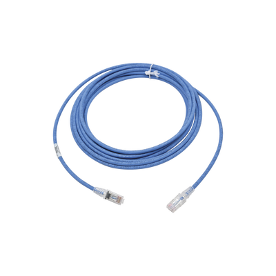 Patch Cord MC6 Modular Cat6 UTP, CM/LS0H, 20ft, Color Azul, Versión Bulk (Sin Empaque Individual) — SIEMON · SKU MC6-20-06B