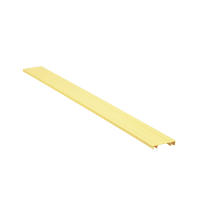 Tapa para Canaleta Ranurada Tipo H, de 2 in de Ancho, 1828.8 mm de Largo, Color Amarilo — PANDUIT · SKU HC2YL6