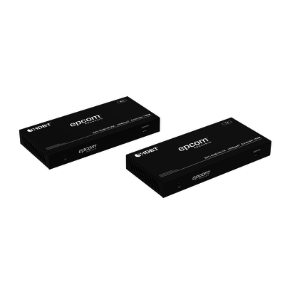 Kit Extensor HDMI | 4K2K@60HZ | HDR 4:4:4 | HDBaseT | 120/150m | Salida de Audio | HDCP 2.2 | IR Bidireccional — EPCOM PROAUDIO · SKU EPC-EHB150
