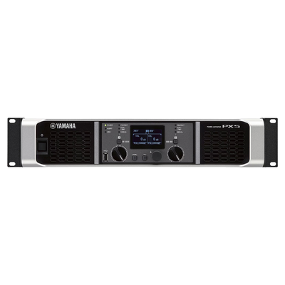 Amplificador de audio Clase D | 500 W x 2 a 8Ω | 800 W x 2 a 4Ω. | Baja Impedancia | Procesamiento Inteligente — YAMAHA · SKU PX5