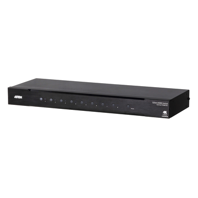 Switch HDMI | 8 Entradas x 1 Salida | Resolución True 4K 4:4:4 | Control RS-232 e IR | HDCP 2.2 | HDR10+ | Plug & Play  — ATEN · SKU VS0801HB