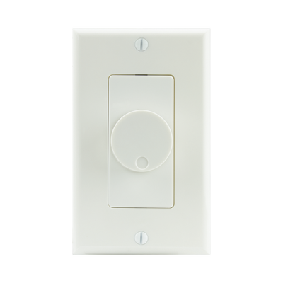 Perilla de control de volumen | 100W | igualación de impedancia | placa frontal de estilo decorativo | almendra/marfil/blanco incluida — TRUAUDIO · SKU VCK-100-AIW