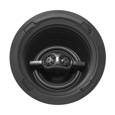 REV Series Altavoz Surround | Angulo para Techo de 3 Vias para Empotrar | Cine en Casa | Woofer de 7in de Polipropileno | 2 Tweeter de 1in | 150W | 8Ω — TRUAUDIO · SKU REV72SUR