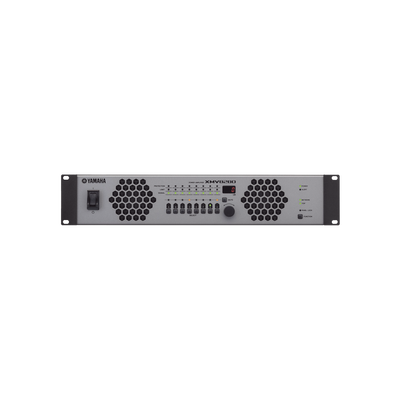 Amplificador de Audio Multicanal con Conexión Análoga / YDIF | 8 Canales, 280W | 8 OHMS | 70/100V — YAMAHA · SKU XMV8280
