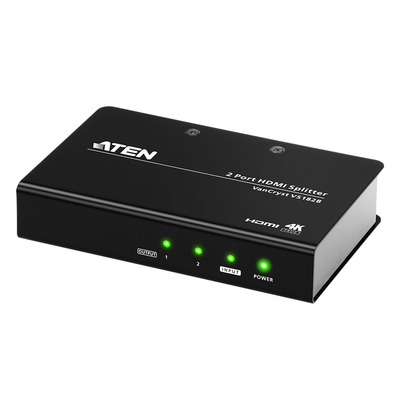 Distribuidor HDMI True 4K de 2 puertos — ATEN · SKU VS182B