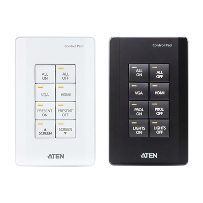 Sistema de control ATEN: panel de control de 8 botones · SKU VK0100