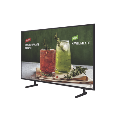 Television para negocios de 98" / Resolucion UHD 4K (3840x2160p) / Tizen / Entradas de Video HDMI / Bocinas Integradas / WIFI 5 / eARC. — SAMSUNG ELECTRONICS · SKU BE98DH