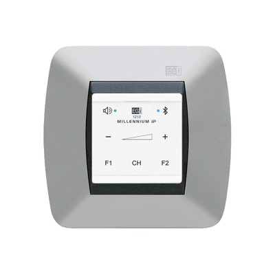 Mando Bluetooth IP | Control Táctil | Compatible Sistema Millennium | Alimentación PoE | Color Blanco | — EGI AUDIO SOLUTIONS · SKU 1212