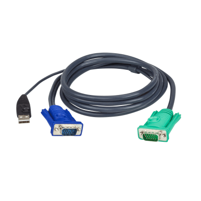Cable KVM | USB con SPHD | 3 en 1 | De 3 m — ATEN · SKU 2L-5203U