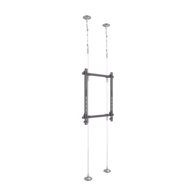Montaje Cableado de Acero| Suelo a Techo| Capacidad Máx. de Carga 30kg| Para Pantallas de 32" ~ 75"| VESA 400 x 600 — EPCOM INDUSTRIAL · SKU EMWS1U