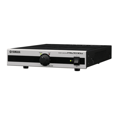 AMPLIFICADOR 2 CANALES 1 ZONA, BAJA Y ALTA IMPEDANCIA — YAMAHA · SKU PA2030A