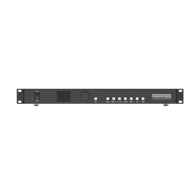 Controlador de Video LED VC4 / 4 Puertos Gigabit Ethernet / Entradas HDMI 1.3, DVI, VGA, CVBS / Salida Máxima 2.6 MP / Compatibilidad con RS232 — NOVASTAR · SKU VC4