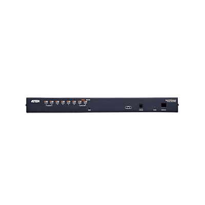Switch KVM | Conexión Cat 5e | 8 puertos | Resolución 1920 x 1200 |  Conexión de Múltiples Switches | Compatible Windows, Linux, Mac — ATEN · SKU KH1508A