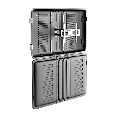 ENCLOSURE PARA PANTALLA HASTA 75" |  RESISTENTE  A INTEMPERIE MONTURA PARED | CAPACIDAD  DE CARGA MAX. 50 KG — BRATECK · SKU LWTE-75