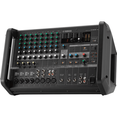 Mezcladora de Audio Amplificada | 12 Canales | Amplificador de Alta Eficiencia 2x630W | Efectos Integrados | 4/8 Ohms — YAMAHA · SKU EMX5