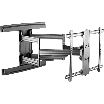 Soporte de Pared Articulado para Pantallas 37" a 85" / Extensión 800 mm / Capacidad de Carga 69.9 kg / Gestión Integrada de Cables / Patrones VESA Múltiples / Inclinación con Bloqueo — PEERLEES · SKU PA775